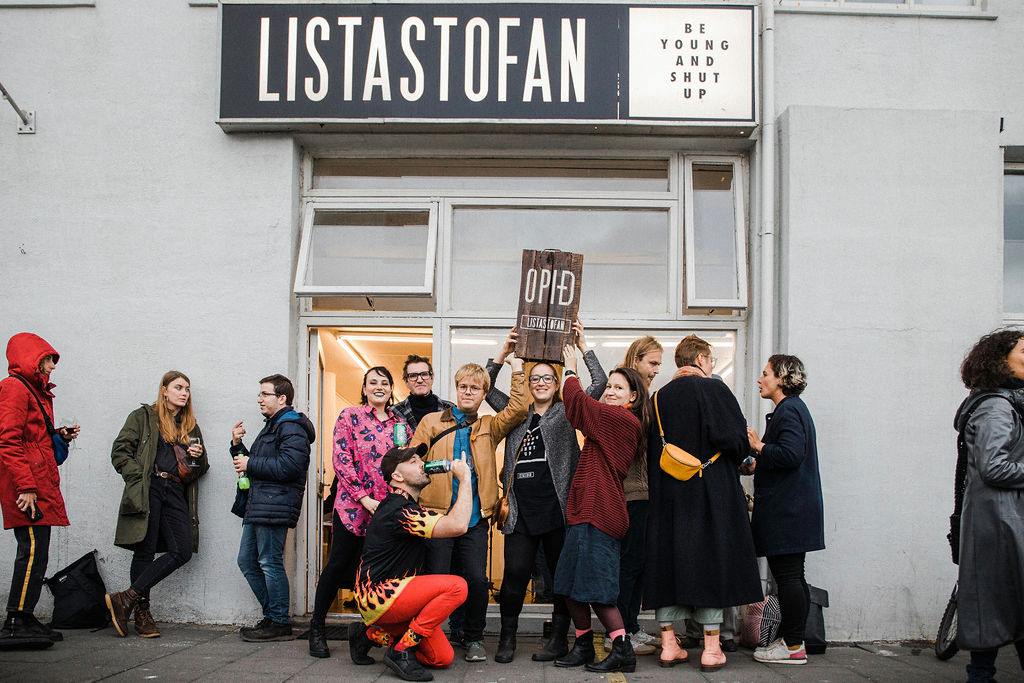 The last exhibition at Listastofan: a conversation with founder Martyna Daniel